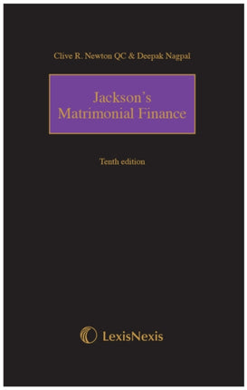 Jackson's Matrimonial Finance Tenth edition