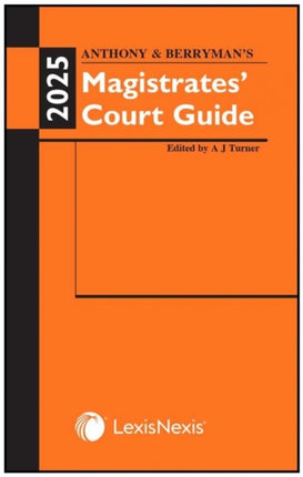 Anthony and Berrymans Magistrates Court Guide