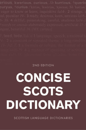 Concise Scots Dictionary: Second Edition: 2018