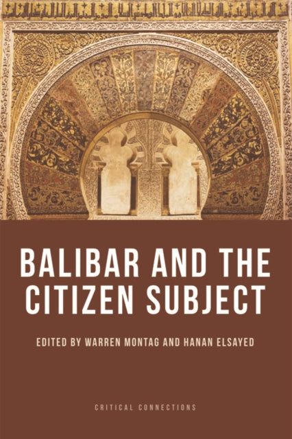 Balibar and the Citizen Subject