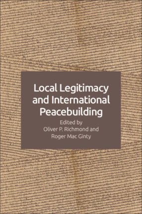 Local Legitimacy and International Peace Intervention