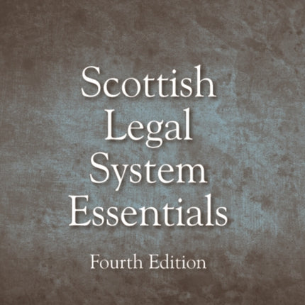 Scottish Legal System Essentials, 4th Edition