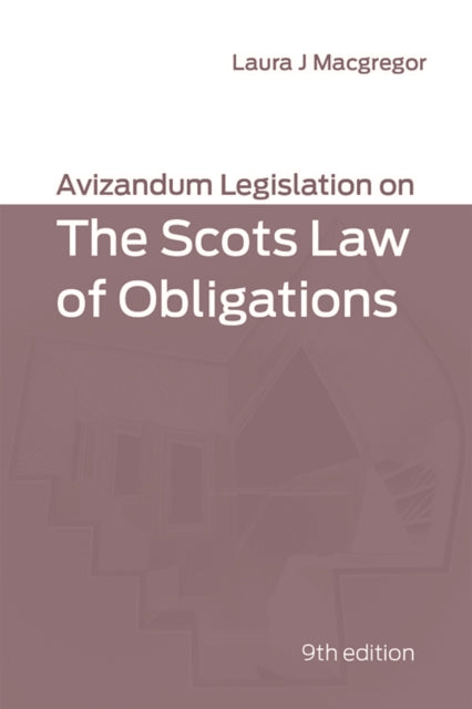 Avizandum Legislation on the Scots Law of