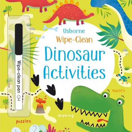 Wipe-Clean Dinosaur Activities