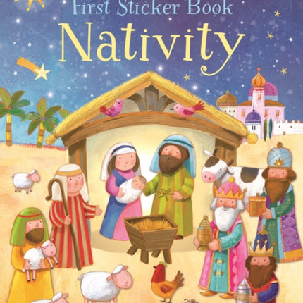 First Sticker Book Nativity