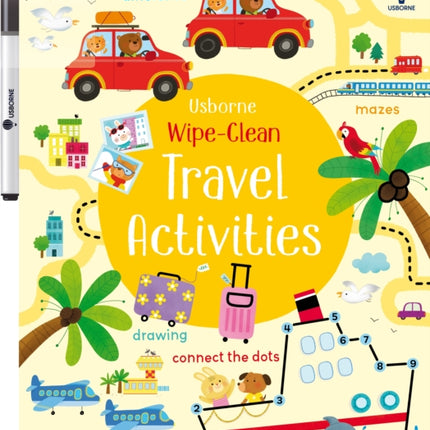 Wipe-Clean Travel Activities