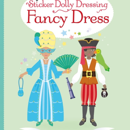 Sticker Dolly Dressing Fancy Dress