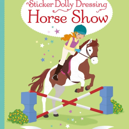 Sticker Dolly Dressing Horse Show