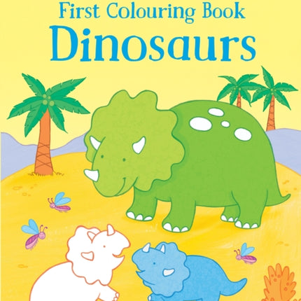 First Colouring Book Dinosaurs