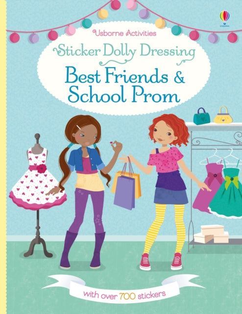 Sticker Dolly Dressing Best Friends and School Prom