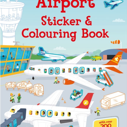 Airport Sticker and Colouring Book