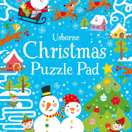 Christmas Puzzle Pad