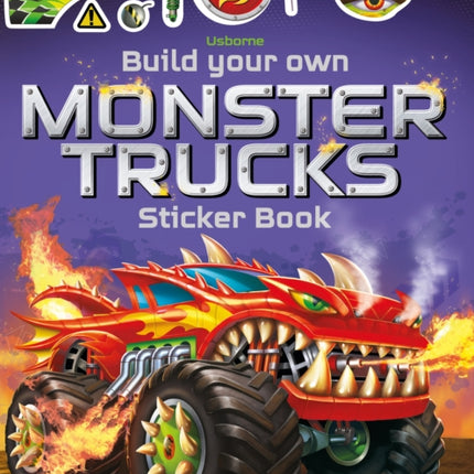 Build Your Own Monster Trucks Sticker Book