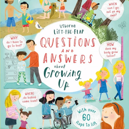 Lift-the-flap Questions and Answers about Growing Up