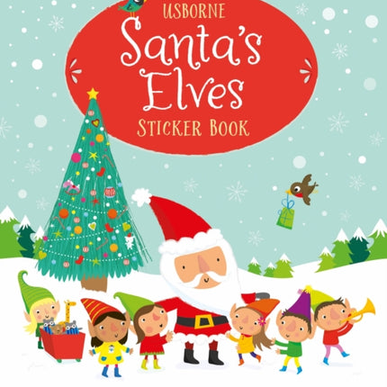 Santa's Elves Sticker Book