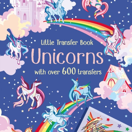 Transfer Activity Book Unicorns