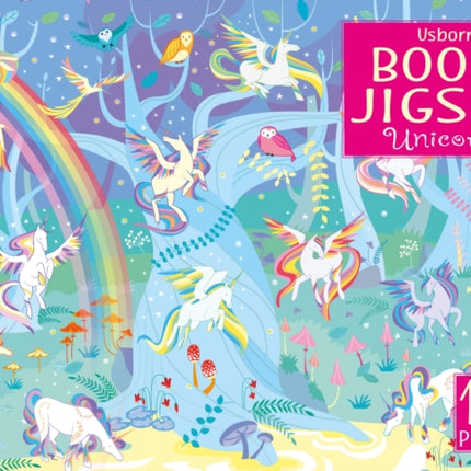 Usborne Book and Jigsaw Unicorns