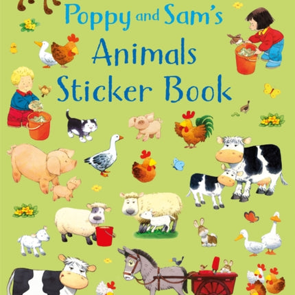 Poppy and Sam's Animals Sticker Book