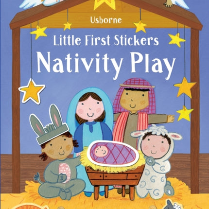 Little First Stickers Nativity Play