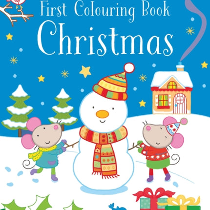 First Colouring Book Christmas