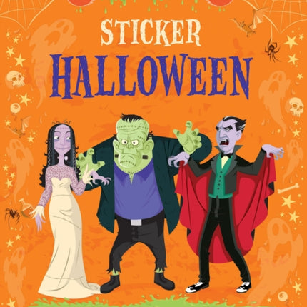 Sticker Halloween: A Halloween Book for Children