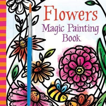 Flowers Magic Painting Book