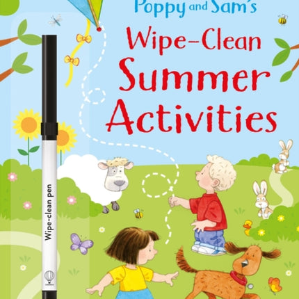 Poppy and Sams WipeClean Summer Activities