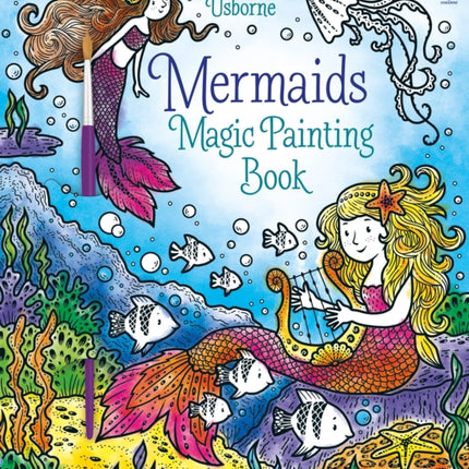 Mermaids Magic Painting Book