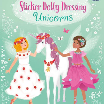 Sticker Dolly Dressing Unicorns