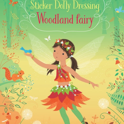 Little Sticker Dolly Dressing Woodland Fairy