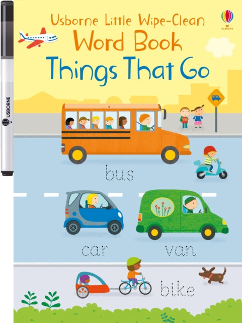 Little WipeClean Word Book Things That Go