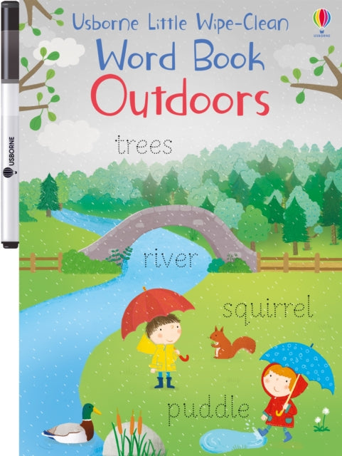 Little WipeClean Word Book Outdoors