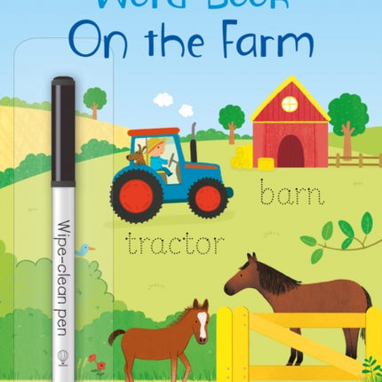 Little Wipe-Clean Word Book On the Farm