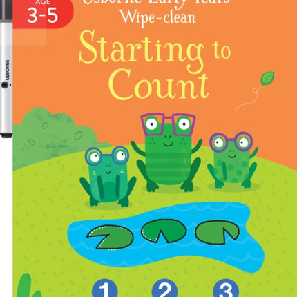 Early Years WipeClean Starting to Count