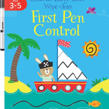 Early Years WipeClean First Pen Control