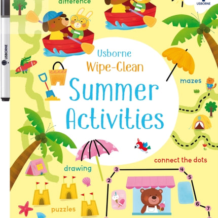 WipeClean Summer Activities