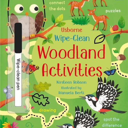 Wipe-Clean Woodland Activities