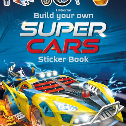 Build Your Own Supercars Sticker Book