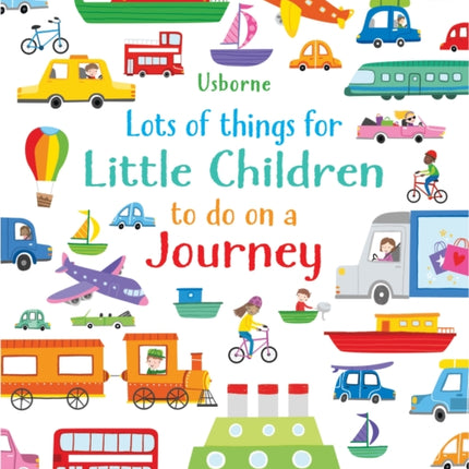 Lots of things for Little Children to do on a Journey