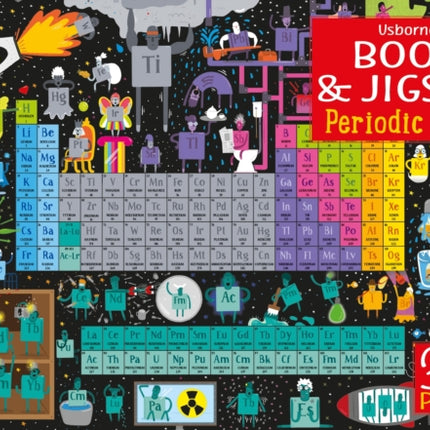 Usborne Book and Jigsaw Periodic Table Jigsaw