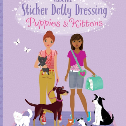 Sticker Dolly Dressing Puppies & Kittens