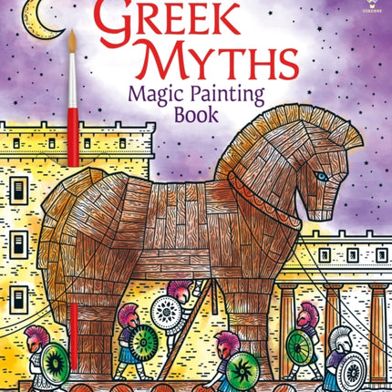 Greek Myths Magic Painting Book