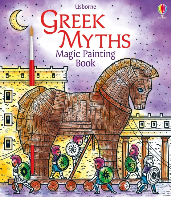 Greek Myths Magic Painting Book