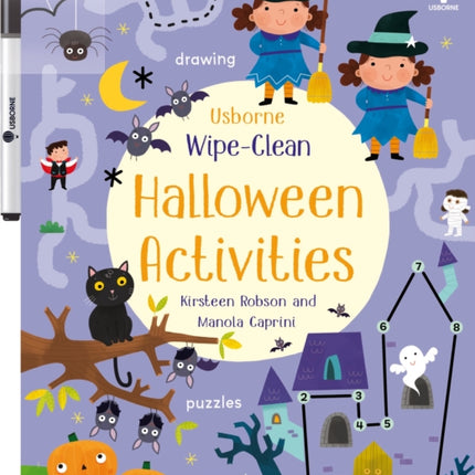 WipeClean Halloween Activities