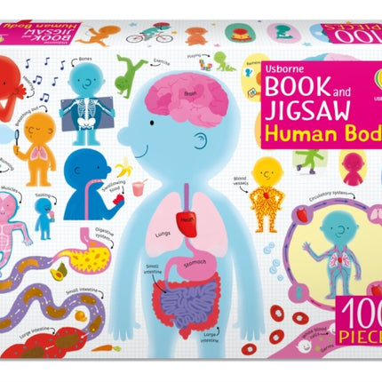 Usborne Book and Jigsaw Human Body