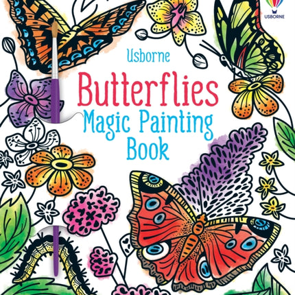 Butterflies Magic Painting Book