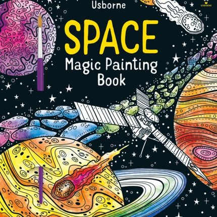 Space Magic Painting Book