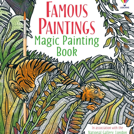 Famous Paintings Magic Painting Book