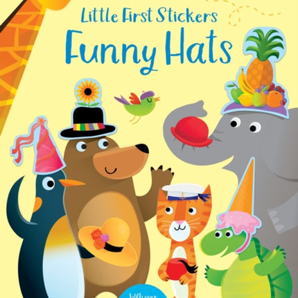 Little First Stickers Funny Hats