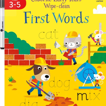 Early Years WipeClean First Words